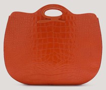 Half-moon-shaped cocco bag