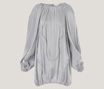 Loose-fitting blouse with orchid