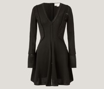 Dress with iconic embroideries