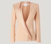 Double-breast blazer with lapels