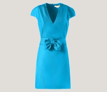 Dress with bow belt