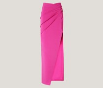Long skirt with slit