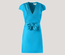 Dress with bow belt