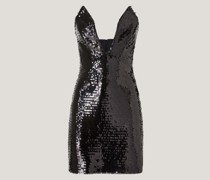 Evening sequined minidress