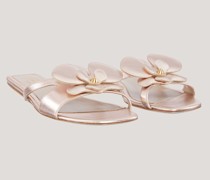 Orchid flat mules