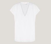 White laminated top