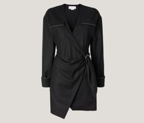 Wrap minidress