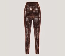 Iconic rhinestoned pants