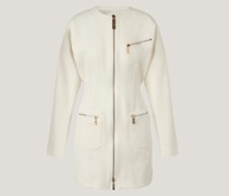 Minidress with front zip