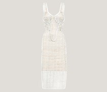 Evening iconic dress with rhinestones