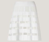 Skirt with iconic embroideries