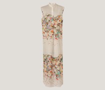 Mykonos patterned shirt dress