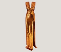 Evening sequined dress