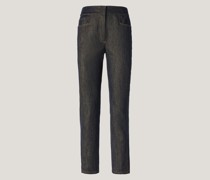 Jeans with carrettiera pockets