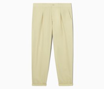 Chinohose Aus Twill Mit Schmal Zulaufendem Bein Un
