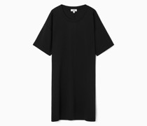 Drapiertes T-Shirt-Kleid In Minilänge