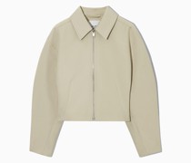 Minimalistische Verkürzte Jacke