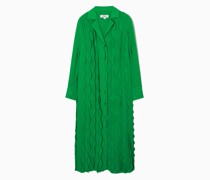 Hemdblusenkleid In Maxilänge Mit Rüschen