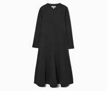 Ausgestelltes Midikleid Aus Jersey