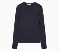Schmal Geschnittenes Langarmshirt