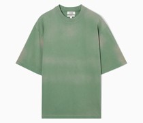 Gewichtiges T-Shirt Mit Kragen