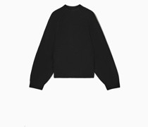 Pullover Mit Stehkragen Aus Kaschmir-Mix