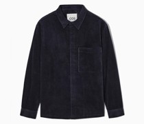 Hemdjacke Aus Cord Im Utility-Stil
