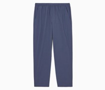 Schmal Zulaufende Hose Aus Popeline