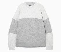 Sweatshirt In Colour-Block-Optik