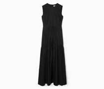 Gestuftes Kleid Mit Rückenausschnitt