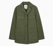 Utility-Jacke Aus Twill