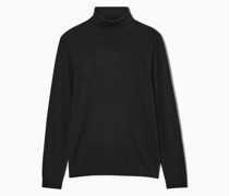 Rollkragenpullover Aus Merinowolle