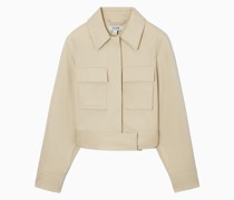 Verkürzte Utility-Jacke