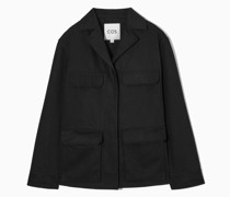 Utility-Jacke Aus Twill