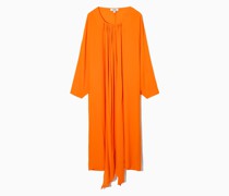 Maxikleid Mit Schaldetail Und Dolman-Ärmeln