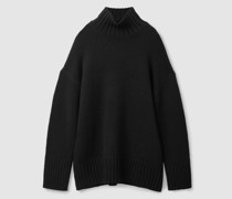 Kaschmirpullover Mit Stehkragen