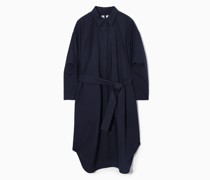 Dekonstruiertes Hemdblusenkleid In Midilänge