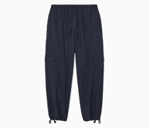 Leichte Cargohose Mit Kordelzügen