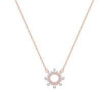 Kette mit Baguette und Round Lab Grown Diamanten Caibre