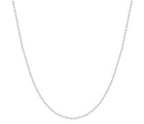Ankerkette 45 cm aus 18k Weißgold