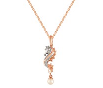 Kette mit Seepferdchen und Diamanten Delen