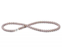 Zarte Perlenkette mit 6-6.50mm Perlen aus Gold Langie