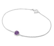 Armband aus Platin mit Amethyst Ashlar