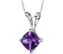 Lila Amethyst in Halskette Undey
