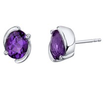 Ohrringe mit Amethysten Kajal