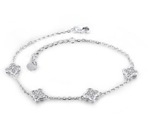 Zartes Armband mit Diamanten aus Gold Aryac