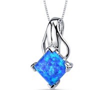 Kette mit blauem Opal Mythily