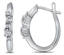 Creolen mit Diamanten Halian