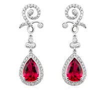Ohrringe mit Turmalinen und Diamanten Coby
