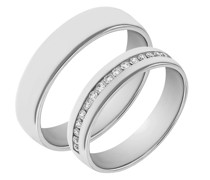 Memoire-Ring und flacher komfortabler Ring Lance